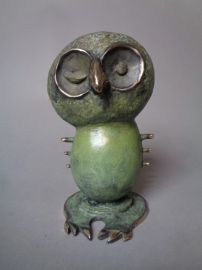 Iwona Krajnik, Sowa - Owl, 17 cm